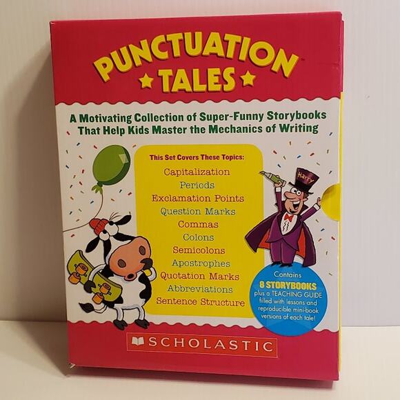 Punctuation Tales A Motivating Collection of Super-Funny Storybooks - Picture 1 of 12
